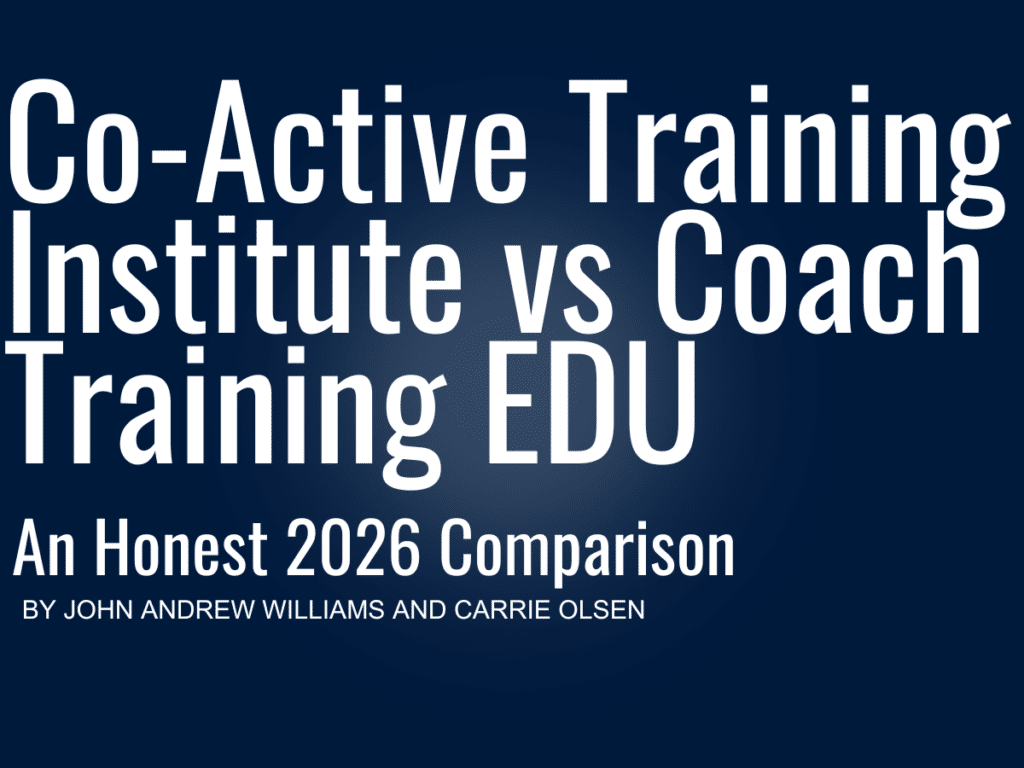 Co-Active Training Institute vs CTEDU: An Honest 2026 Comparison